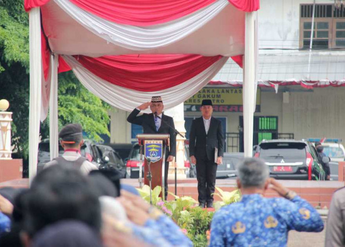 Peringati Hari Pahlawan ke-80, Walikota Metro Ajak ASN Teladani Semangat Perjuangan Pahlawan