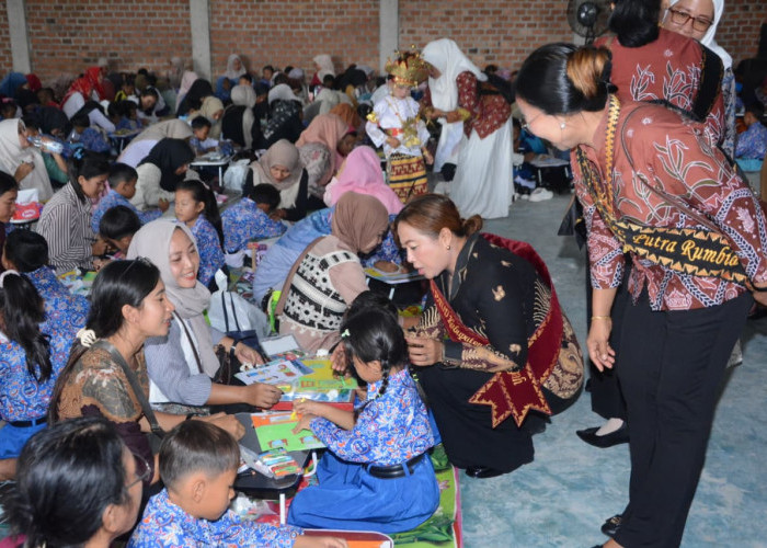 Hardiknas 2026, Plt. Bunda PAUD Lamteng Hadiri Gebyar Kreativitas Mamamia Competition