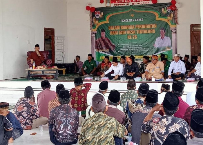 Peringati HUT ke 26 Tahun, Pemdes Tirtalaga Gelar Pengajian dan Doa Bersama 