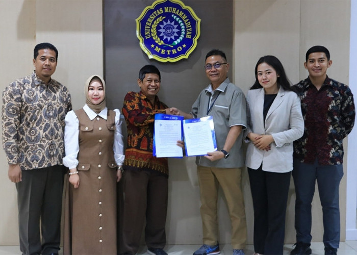 Perkuat Tri Darma Perguruan Tinggi, UM Metro Jalin Kerja Sama Strategis dengan PT PKSS