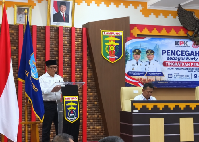 Pemkot Metro Perkuat Pencegahan Korupsi melalui Pengawasan Masyarakat