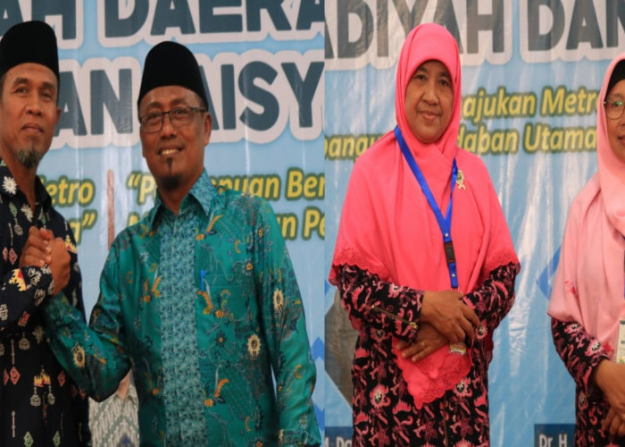 Sukses Gelar Musda ke-5, Ini Sosok Ketua Muhammadiyah dan Aisyiyah Metro