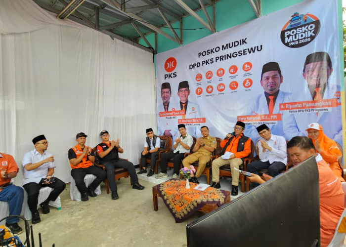 PKS Hadir di Jalur Mudik: Posko Pelayanan Gratis untuk Rakyat Lampung