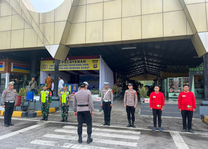 Polres Tubaba Siapkan Pos Pelayanan Keamanan Menyambut Nataru 2025