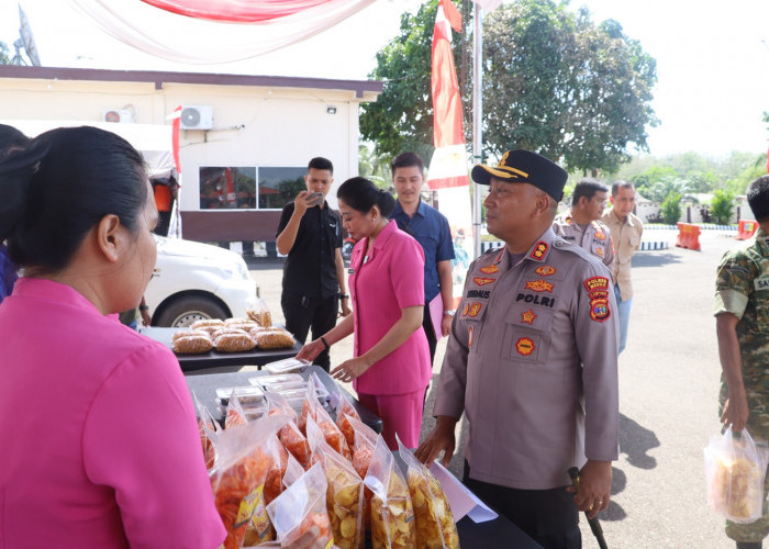Peringati Hari Bhayangkara ke-80, Polres Mesuji Gelar Bakti Kesehatan hingga Bazar Murah