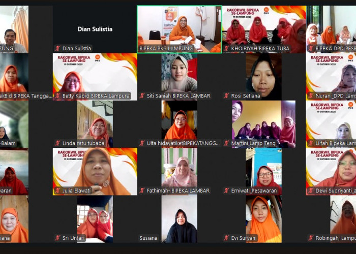 BIPEKA PKS Lampung Mantapkan Arah: Perempuan Tangguh, Keluarga Kuat, Ekonomi Berdaya