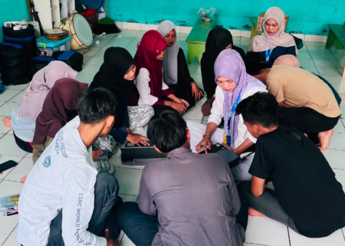 Dorong Smart Village, HIMADIKMI UM Metro Dampingi RISMA dan UMKM Rejo Agung Manfaatkan Blogger