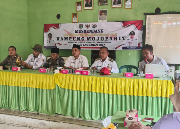 PKBM Cendikia Dorong Pendidikan Masuk Prioritas Pembangunan Kampung Mojopahit