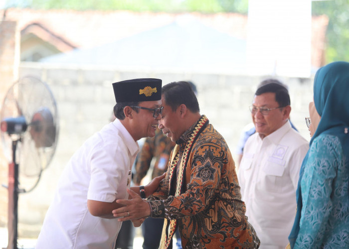 Bupati Lamteng Sambut Mentri Dukbangga RI Dalam Pelaksanaan GENTING Bersama PTPN I