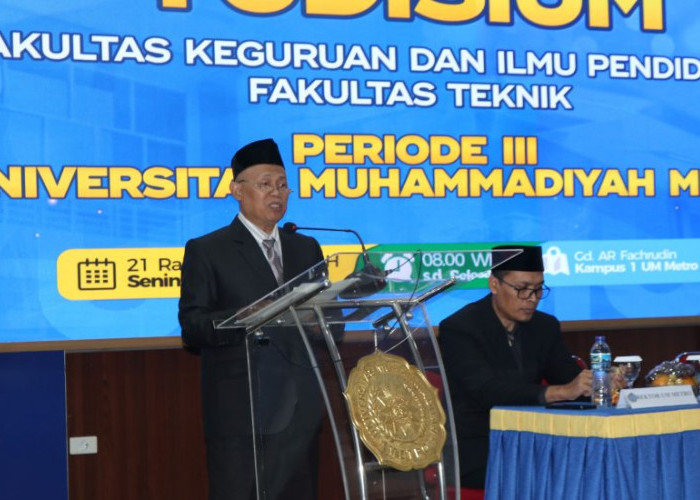  PDM Kota Metro: Lulusan UM Metro Harus Jaga Nilai Al-Islam dan Kemuhammadiyahan