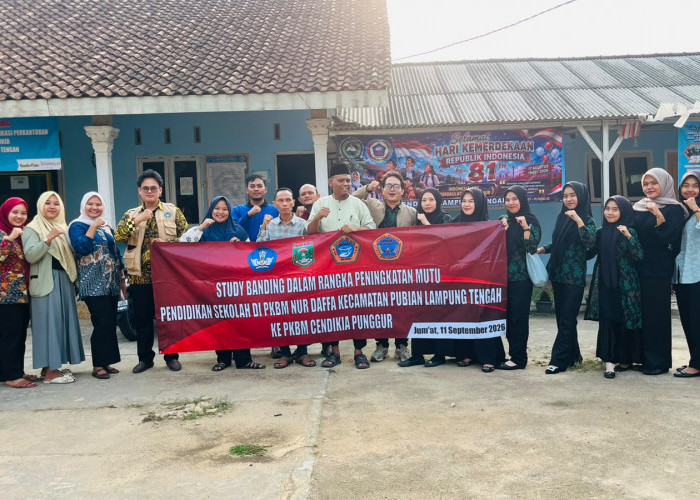 PKBM Nur Daffa Pubian Study Banding ke PKBM Cendikia Punggur, Perkuat Tata Kelola dan Kolaborasi