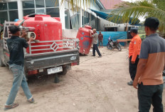 BPBD Mesuji Salurkan Air Bersih untuk Warga Terdampak Kekeringan Ekstrem