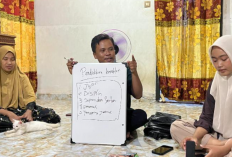 PPK ORMAWA HIMADIKMI UM Metro Tanamkan Pendidikan Karakter Sejak Dini di Pojok Literasi Desa Rejo Agung