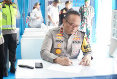 Wakapolda DIY Tinjau Tol Purwomartani hingga Pos di Bantul, Pastikan Arus Balik Lebaran Lancar