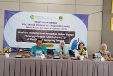 Poltekkes Kemenkes Tanjung Karang Kaji Implementasi Kebijakan TB di Lampung Tengah,