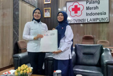 Pengurus PMI Kabupaten Pringsewu Audiensi Dengan Ketua PMI Provinsi Lampung 
