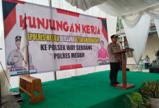 Kunker ke Mapolsek Way Serdang, Kapolres Mesuji Tekankan Sinergi dan Pelayanan Masyarakat
