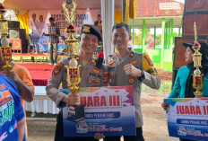 Polres Mesuji Raih Juara III Lomba Perahu Hias HUT Kabupaten Mesuji 