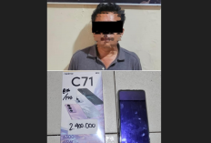 Satreskrim Polsek Simpang Pematang Ringkus Pelaku Penipuan HP 