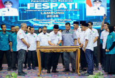 Bupati Pringsewu Resmi Dilantik sebagai Ketua FESPATI Lampung Periode 2026–2031