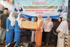 IKWI Kota Metro Salurkan Bantuan Alat Masak ke 7 PEKKA