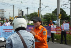 Waspada! KAI Daop 6 Yogyakarta Ingatkan Masyarakat Taat Rambu dan Sinyal Perlintasan Kereta