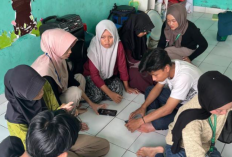 PPK ORMAWA HIMADIKMI UM Metro Latih Pemuda Rejo Agung Bikin Caption Promosi yang Menarik