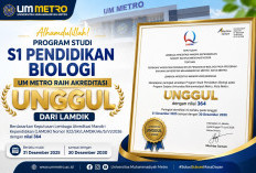 Prodi S1 Pendidikan Biologi UM Metro Raih Akreditas Unggul dari LAMDIK