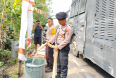 Polres Mesuji Kirim Bantuan Air Bersih untuk Warga Labuhan Permai yang Alami Krisis Pasokan