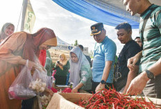 Gelar Pasar Tani Metro Bahagia, Pemkot Metro Beri Subsidi Paket Sembako 