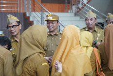 Bupati Pringsewu Minta Tingkatkan Kinerja dan Pelayanan Publik di Apel dan Halal Bihalal 2026