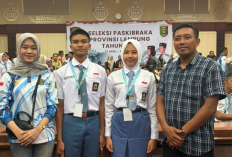 Dua Pelajar Asal Tubaba Lolos Paskibraka Tingkat Provinsi Lampung 2026