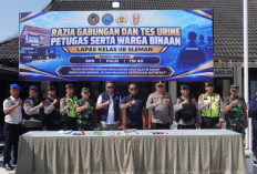 Razia Lapas Sleman, 30 Petugas dan Warga Binaan Tes Urine Narkotika, Hasilnya Negatif