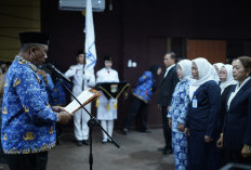 Plt. Bupati I Komang Koheri Kukuhkan Ni Ketut Dewi Nadi Sebagai Ketua DPC APJI Lamteng Masa Bakti 2026-2031