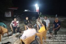 Jalin Silaturahmi dan Sinergitas, Kapolsek Way Serdang Lakukan Sambang Desa 