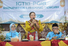 Pererat Silaturahmi, Plt. Bunda PAUD Ni Ketut Dewi Nadi Halal Bihalal Bersama IGTKI-PGRI se- Lampung Tengah