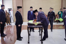 Bupati Pringsewu Resmi Lantik 10 Pejabat Pimpinan Tinggi Pratama