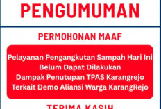 DLH Umumkan Penghentian Sementara Layanan Pengangkutan Sampah di Metro