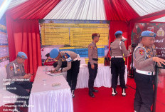 Divpropam Mabes Polri dan Polda Lampung Lakukan Pengecekan Pos Pelayanan Nataru 