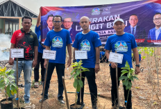 Rayakan HUT ke-25, DPC Demokrat Mesuji Gelar Gerakan Langit Biru Indonesia Asri