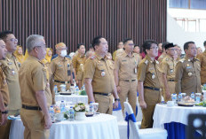 Wakili Plt. Bupati, Sekda Lamteng Hadiri HLM TP2DD Provinsi Lampung