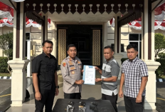 Kapolres Mesuji Terima Penyerahan Sukarela 9 Pucuk Senjata Api Rakitan