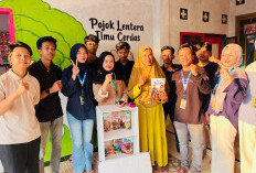 PPK Ormawa HIMADIKMI UM Metro Kenalkan Pojok Literasi Lentera Ilmu Cerdas di Desa Rejo Agung