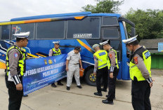 Satlantas Polres Mesuji, Gelar Inspeksi Terhadap Kendaraan Umum di Wilayahnya 