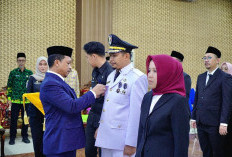 Puluhan Pejabat Administrator dan Pengawas Resmi Dilantik Bupati Pringsewu 