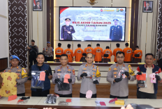 153 Kasus Dibongkar! Polres Tulang Bawang Catat Kenaikan Tindak Pidana Sebesar 7,9 Persen