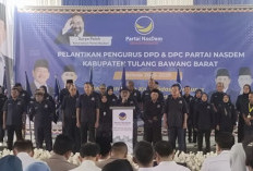 Joko Kuncoro Kembali Nahkodai NasDem Tulangbawang Barat Periode 2025 - 2029