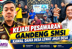 Kejari Pesawaran Gandeng SMSI Kawal Dana Desa Lewat Jaga Desa
