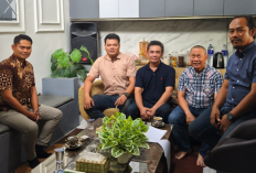 Kasat Intelkam Polres Metro Silaturahmi ke Sekretariat Kegiatan Sosialisasi Antikorupsi Kota Metro