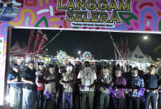 Plt Bupati Lamteng Secara Resmi Membuka Festival Kuliner Langgam Selera